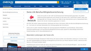 
                            4. Swiss Life Berufsunfähigkeitsversicherung – Die wichtigsten Eckdaten ...