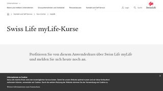 
                            11. Swiss Life myLife-Kurse | Swiss Life