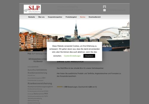 
                            5. Swiss Life WebOffice, virtuelles Büro für Vertriebspartner - SLP Hamburg