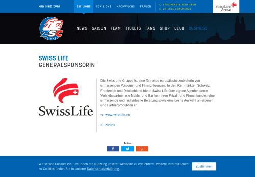 
                            11. Swiss Life | ZSC Lions