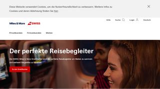 
                            11. SWISS Miles & More Kreditkarten: Kreditkarte für die Schweiz