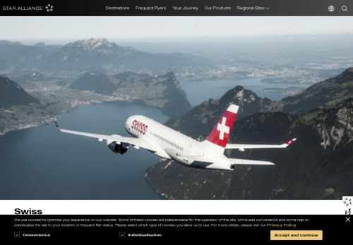 
                            6. Swiss - Star Alliance