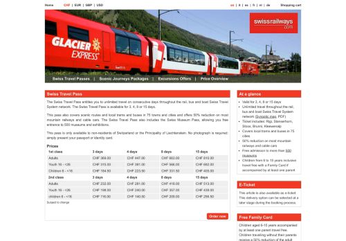 
                            11. Swiss Travel Pass | Official Ticketshop for Swiss Railway Tickets