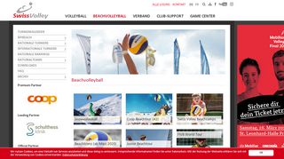 
                            12. Swiss Volley: Beachvolleyball