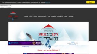 
                            3. swissadspays Ethereum Faucet