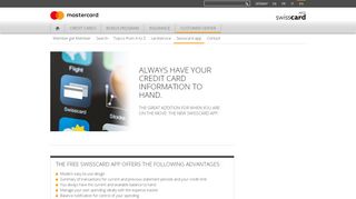 
                            7. Swisscard app - MyMastercard