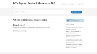 
                            7. swisscom auto login – DIT > Support Center & Micromus > FAQ