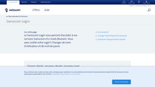 
                            9. Swisscom Login – Aide | Swisscom