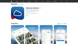 
                            5. Swisscom myCloud im App Store - iTunes - Apple