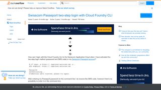 
                            6. Swisscom Passeport two-step login with Cloud Foundry CLI ...