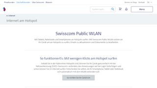 
                            3. Swisscom Public WLAN – Hotspots finden | Swisscom KMU