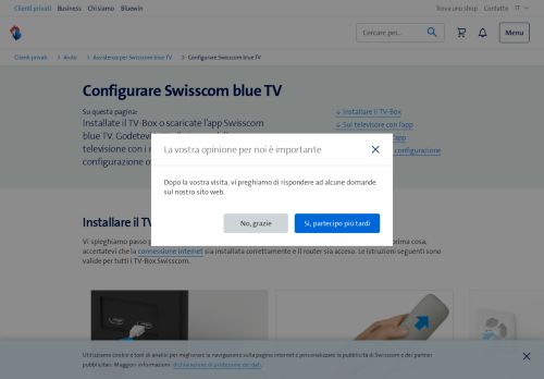 
                            3. Swisscom TV Air - Aiuto | Swisscom