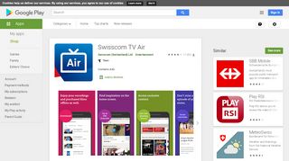 
                            7. Swisscom TV Air – Apps bei Google Play