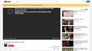
                            8. Swissgolden Presentation in Hindi - YouTube