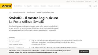 
                            8. SwissID – Il vostro nuovo login sicuro - La Posta