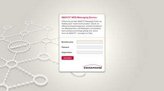 
                            5. Swissphone Imasys Web - Login