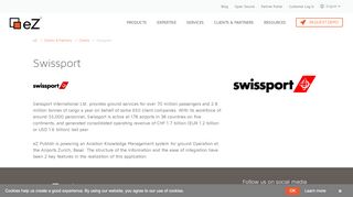 
                            8. Swissport - eZ Content Management System (CMS) - eZ Publish