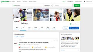 
                            5. Swissport - If you respect yourself stay away from Swissport | Glassdoor