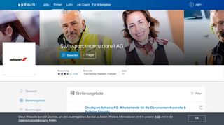 
                            11. Swissport International AG - 23 Stellenangebote auf jobs.ch