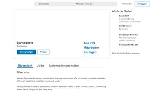 
                            8. Swissquote | LinkedIn
