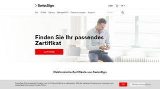 
                            3. SwissSign - Trusted Identity - SwissSign