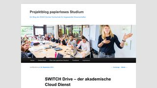 
                            3. SWITCH Drive – der akademische Cloud Dienst | Projektblog ...
