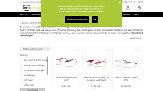 
                            9. Switch it Brillen online kaufen - Lensonlineshop