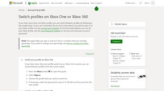 
                            12. Switch Profiles on Xbox One or Xbox 360 Console | Xbox Live ...