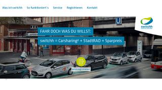 
                            5. switchh - Carsharing mit car2go, DriveNow und cambio in Hamburg.