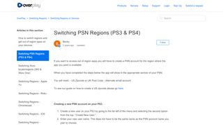 
                            12. Switching PSN Regions (PS3 & PS4) – OverPlay