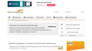 
                            5. switchplus ag im Webhosting und Internet Vergleich - providerliste.ch