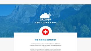 
                            3. Switzerland - The Things Network