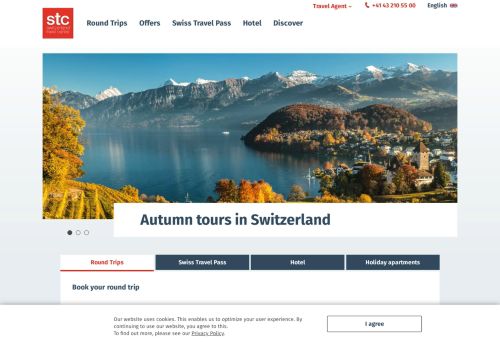 
                            5. Switzerland Travel Centre AG