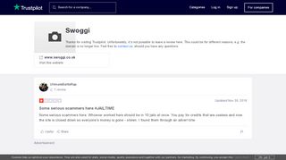 
                            3. Swoggi Reviews | Read Customer Service Reviews of www.swoggi.co ...
