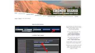 
                            5. Swondo - OSgrid login