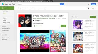 
                            12. Sword Art Online: Integral Factor - Apps on Google Play