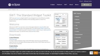 
                            7. SWT: The Standard Widget Toolkit | The Eclipse Foundation