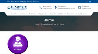 
                            2. SXCCE Alumni Association - St. Xavier's Catholic College ...