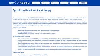 
                            11. Syarat dan Ketentuan Box of Happy | Nestlé Lactogrow Grow Happy