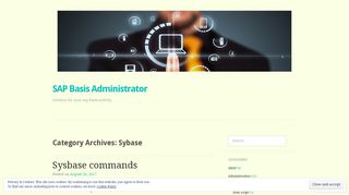 
                            12. Sybase | SAP Basis Administrator