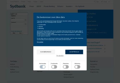 
                            10. Sydbank NemID Login