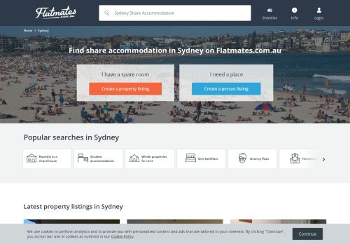 
                            13. Sydney Share Accommodation | NSW | Flatmates.com.au