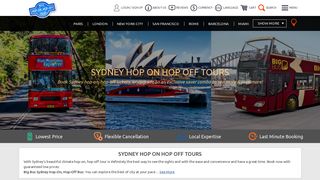 
                            8. Sydney Tours | Hop-On, Hop-Off Bus Tours