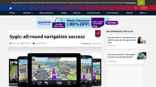 
                            8. Sygic: all-round navigation success | AndroidPIT