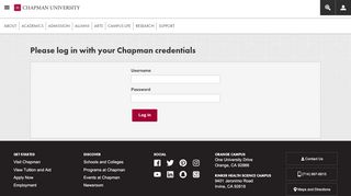
                            5. Syllabus Login - web.chapman.edu - Chapman University