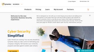 
                            9. Symantec Business Security | Home