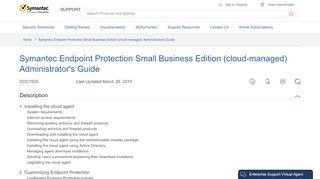 
                            3. Symantec Endpoint Protection Small Business Edition (cloud-managed)