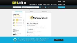 
                            5. Symantec Jobs and Reviews on Irishjobs.ie