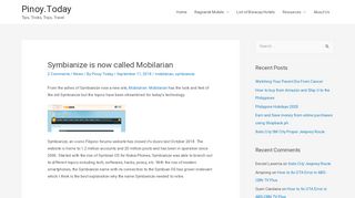 
                            12. Symbianize is now called Mobilarian - Pinoy Today