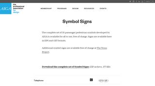 
                            12. Symbol Signs - AIGA